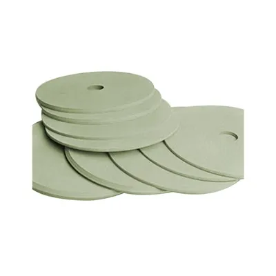 Disque de polissage en forme de V